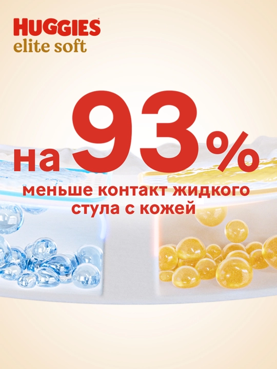 Tagliklar Huggies Elite Soft 12-22 kg, 5 o‘lcham, 17 dona