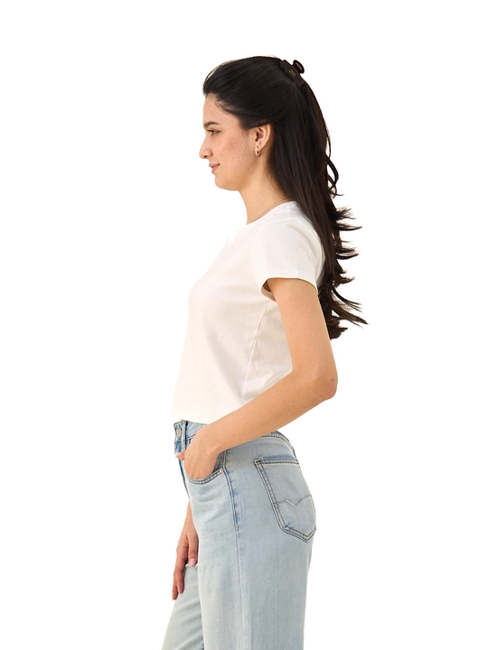 Женский хлопковый crop top