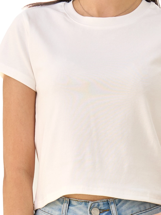 Женский хлопковый crop top