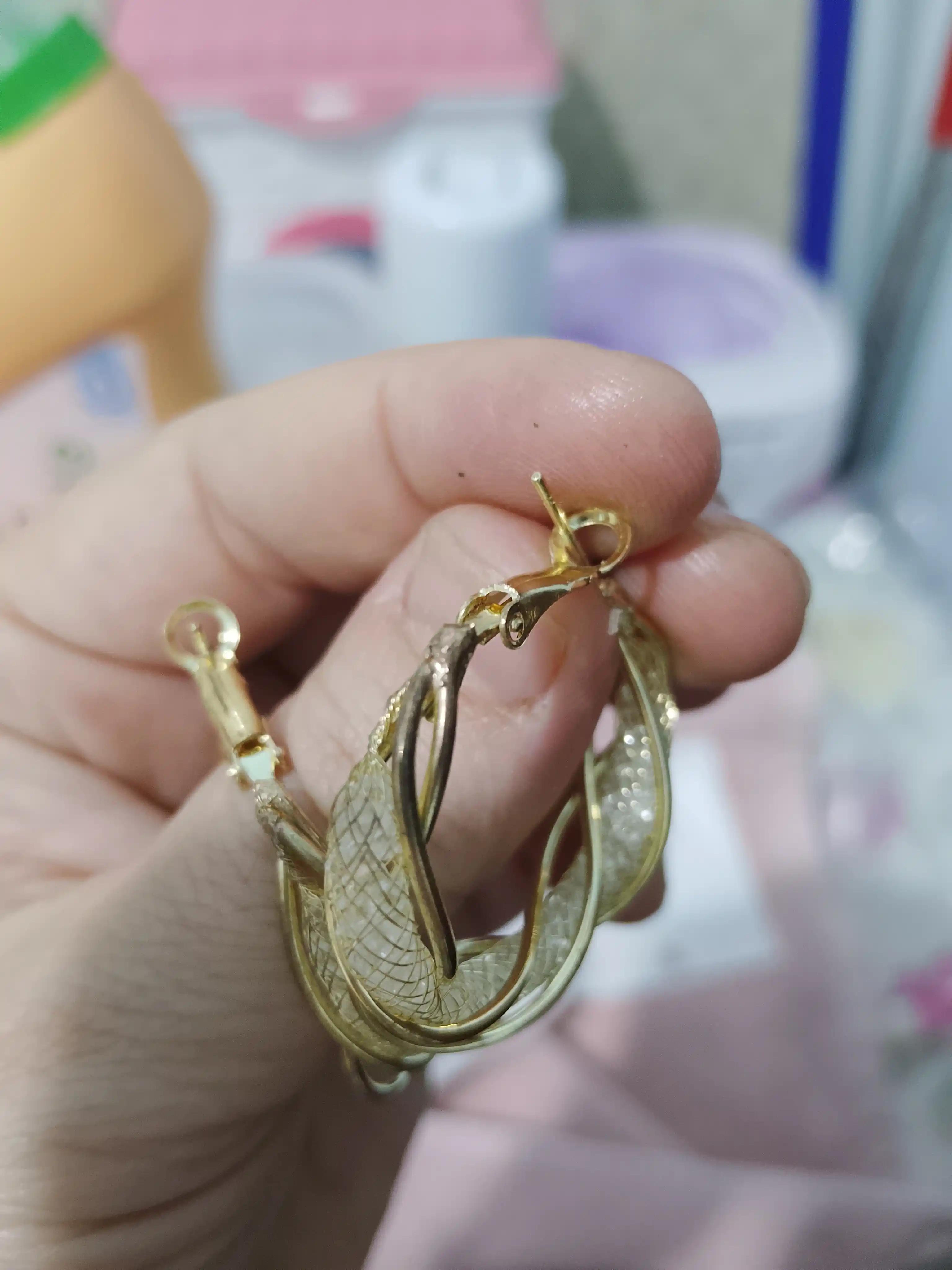 Серьги для женщин, нежные, бижутерия