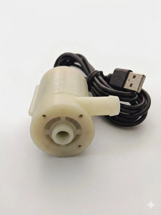 Mini mikro suv osti suv nasosi 3/4.5V cho'tkasiz motorli suv nasosi 80-100L/soat, USB