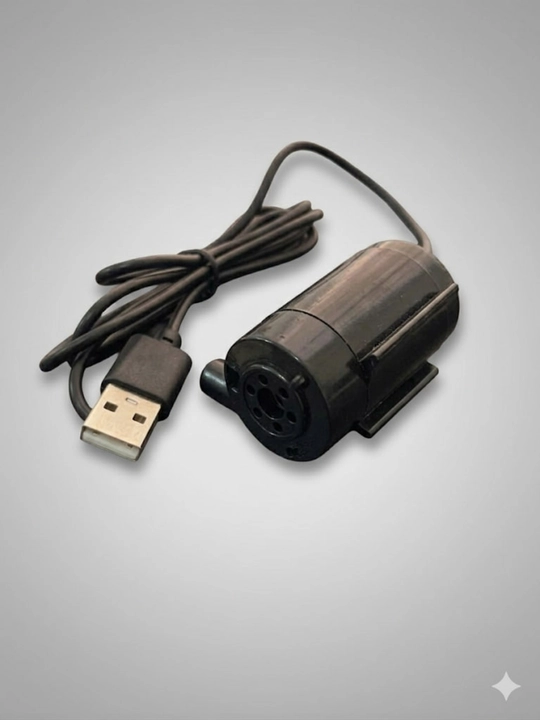 Mini mikro suv osti suv nasosi 3/4.5V cho'tkasiz motorli suv nasosi 80-100L/soat, USB
