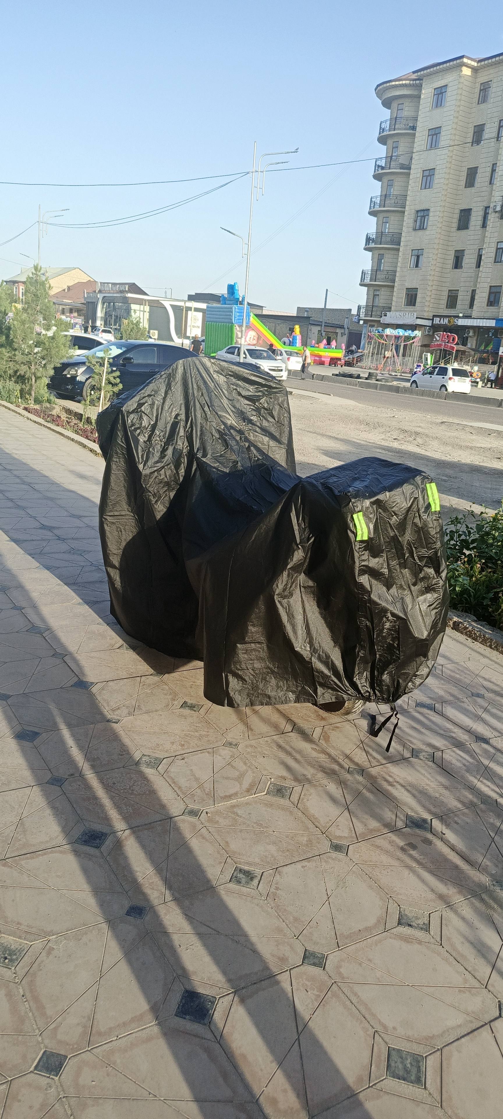 Skuter va mototsikl uchun suv qaytaruvchi himoya chexoli L–4XL