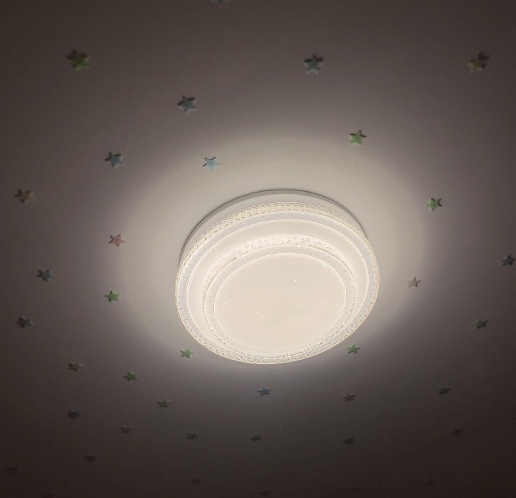 LED qandil plafon, shift chiroq, 40 sm, yotoqxona, yashash xonasi, oshxona uchun