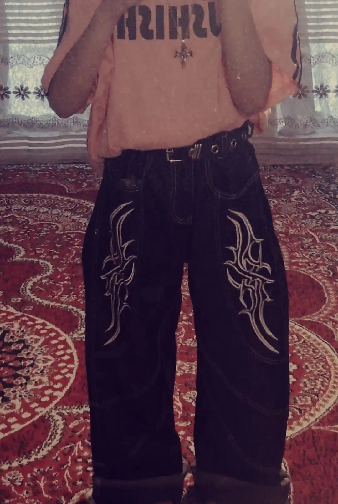 Jinsi baggy oversize Y2K