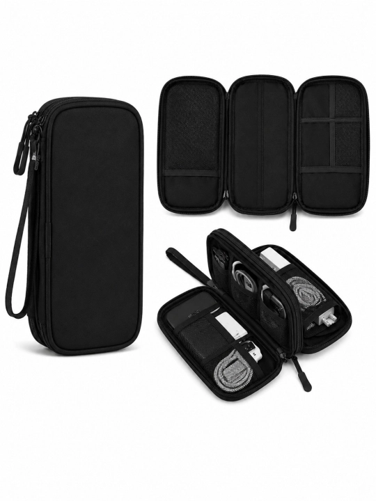 Organizer sumka, kabel saqlagich, zaryadlovchi, quloqchin, powerbank va aksessuarlar uchun