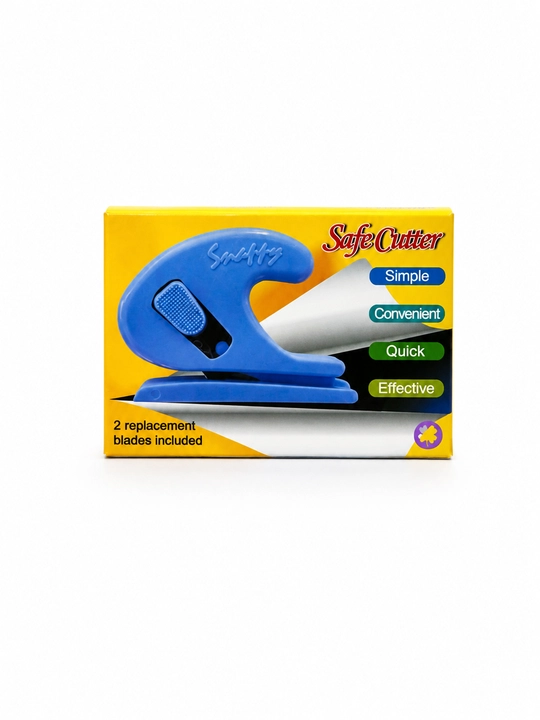 Safe Cutter – Xavfsiz paket va quti ochgich, 2 ta zaxira pichoq