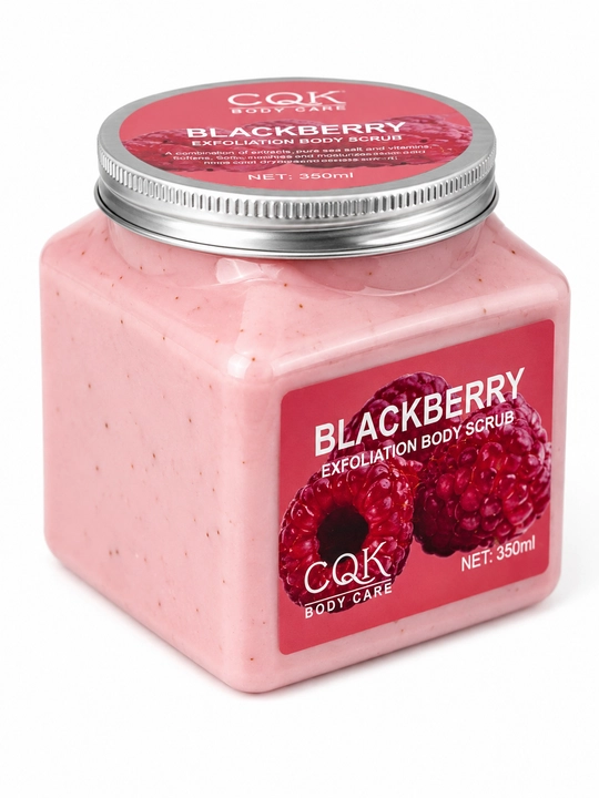 Скраб для лица и тела Sherbet Body Scrub с экстрактом малины и клубники, 500 / 350 гр