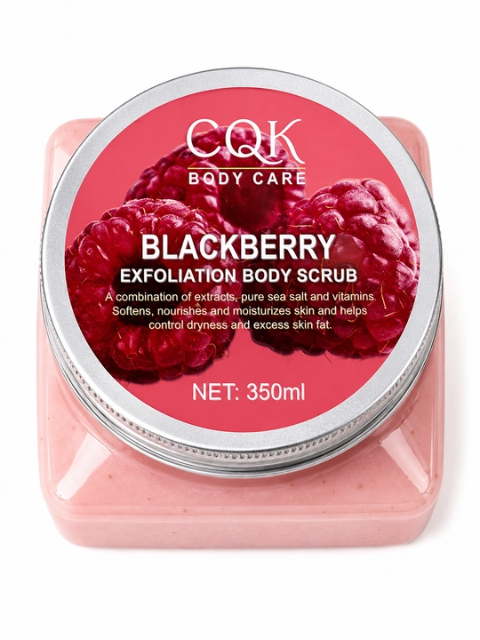 Скраб для лица и тела Sherbet Body Scrub с экстрактом малины и клубники, 500 / 350 гр