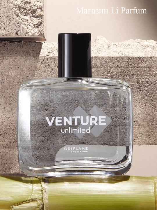 Xushbo'ylangan suv erkaklar uchun Venture Unlimited,  100 ml barqaror hid