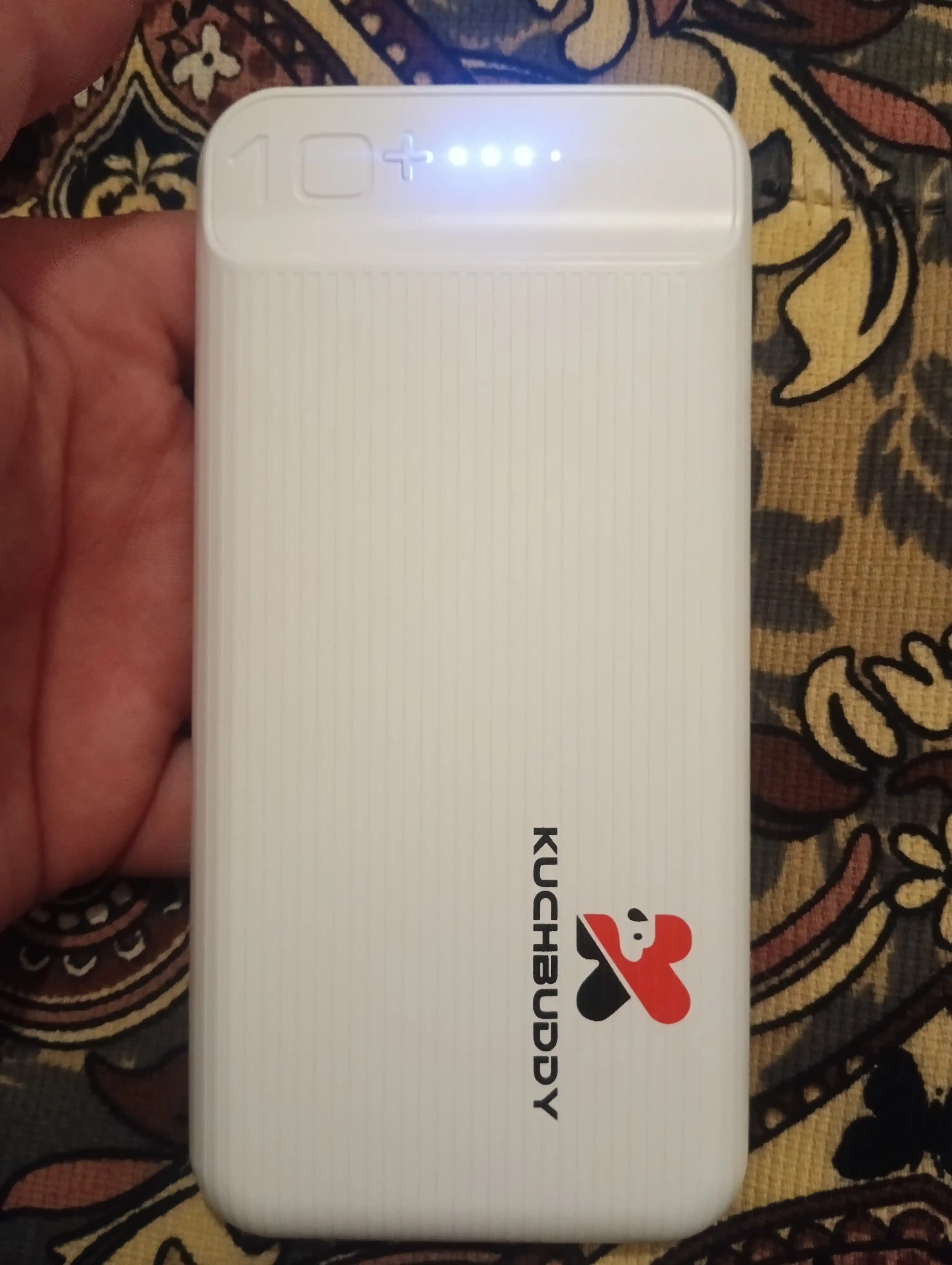 Power Bank 20000 мА·ч, быстрая зарядка, LED-индикатор, защита от перегрева