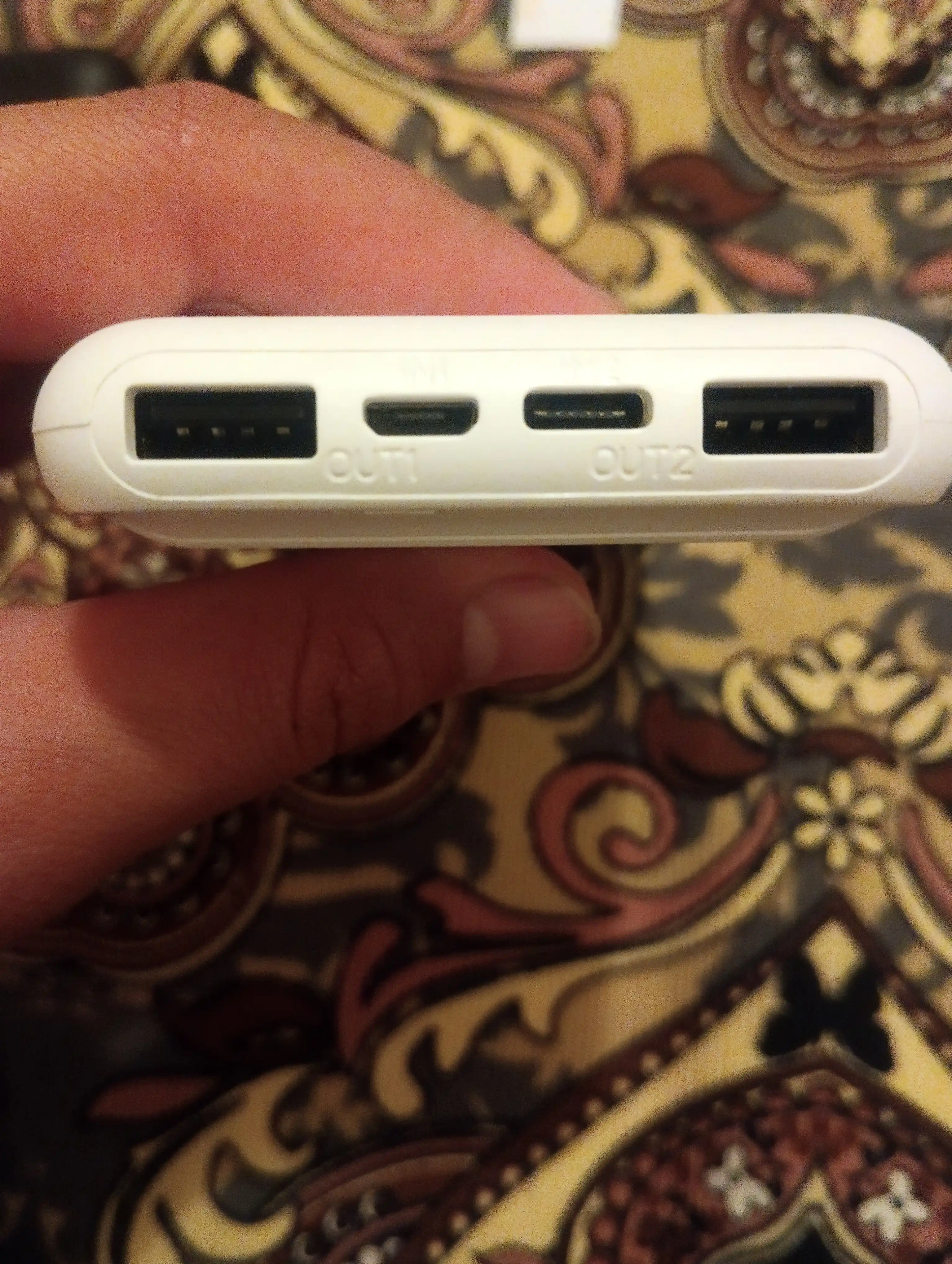 Power Bank 20000 мА·ч, быстрая зарядка, LED-индикатор, защита от перегрева