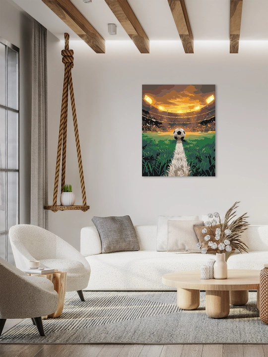 Raqamlar bo'yicha rasm chizish ARTERY "Futbol, FIFA, Jahon chempionati", 40×50 sm