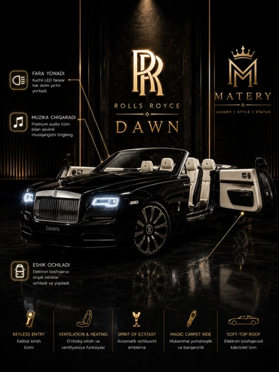 Rolls-Royce Dawn, машинка на пульте, коллекционная модель, машинка калибриет, подарок