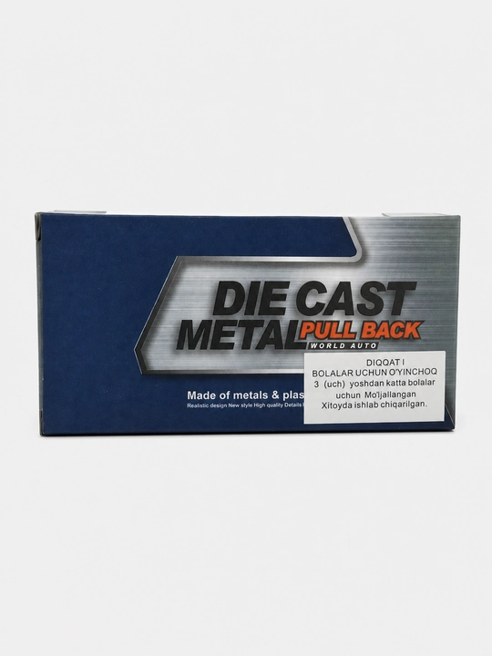 Politsiya avtobusi Force Police 1:64, metall, inersiyali