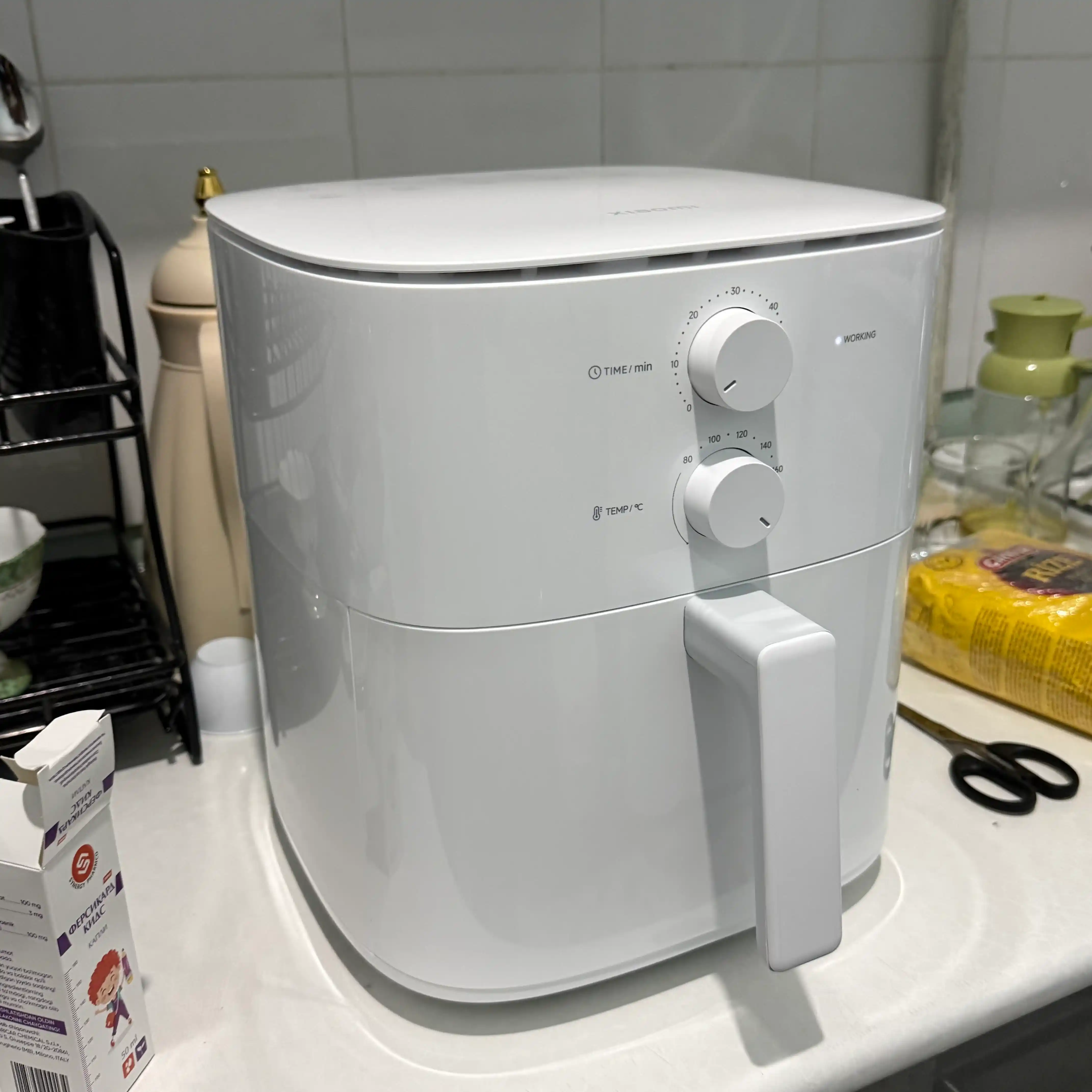 Аэрогриль, фритюрница Xiaomi Air Fryer Essential 6 L
