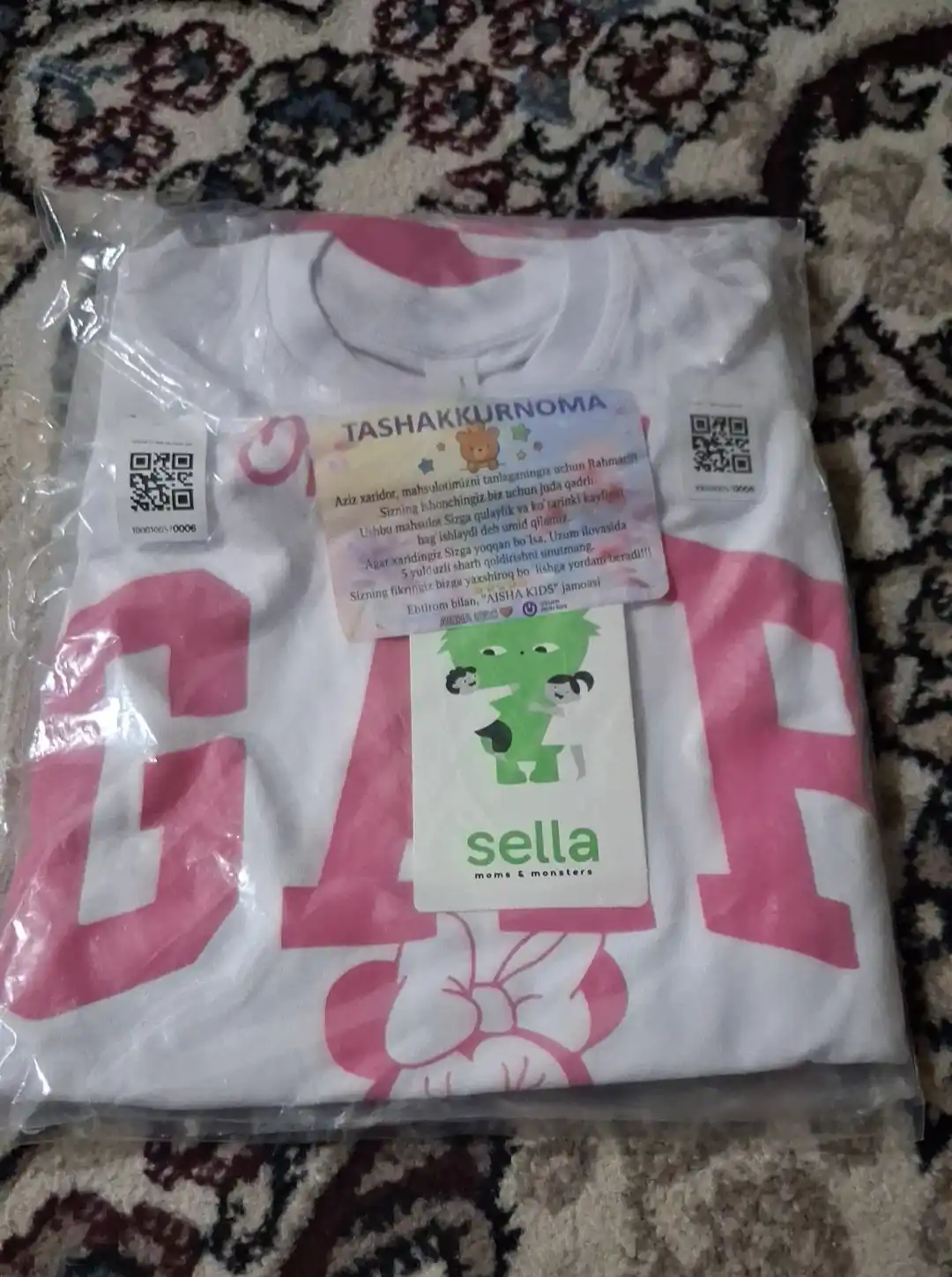 Детский костюм для девочки GAP Kids (Sella) футболка и шорты от 1 -8 лет