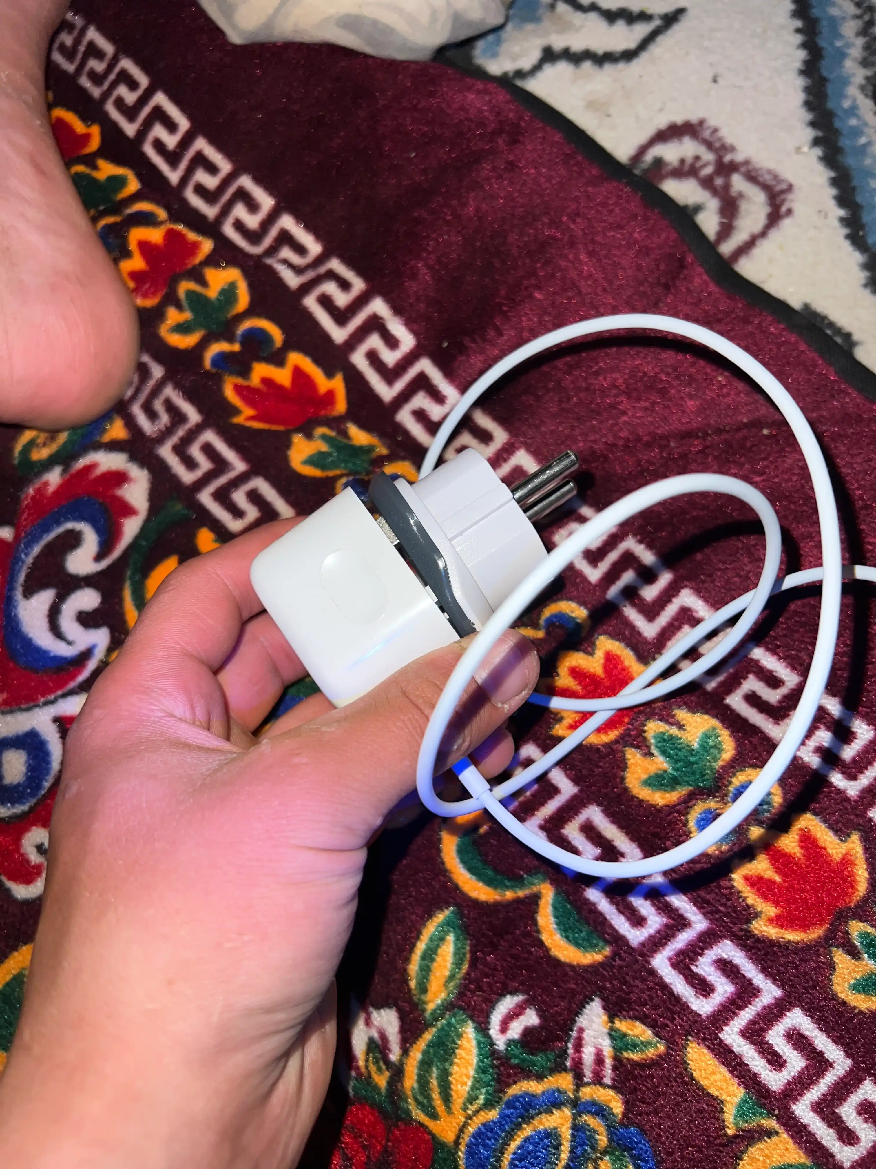 Зарядка 20W для iPhone с Lightning кабелем, переходник в подарок, гарантия 1 год