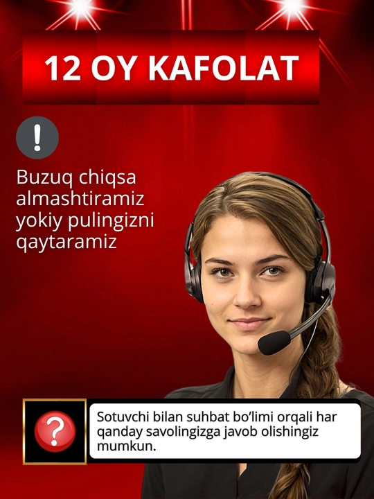 Pods Pro 3 simsiz quloqchinlari, Android va iPhone uchun Bluetooth sensorli quloqchinlar