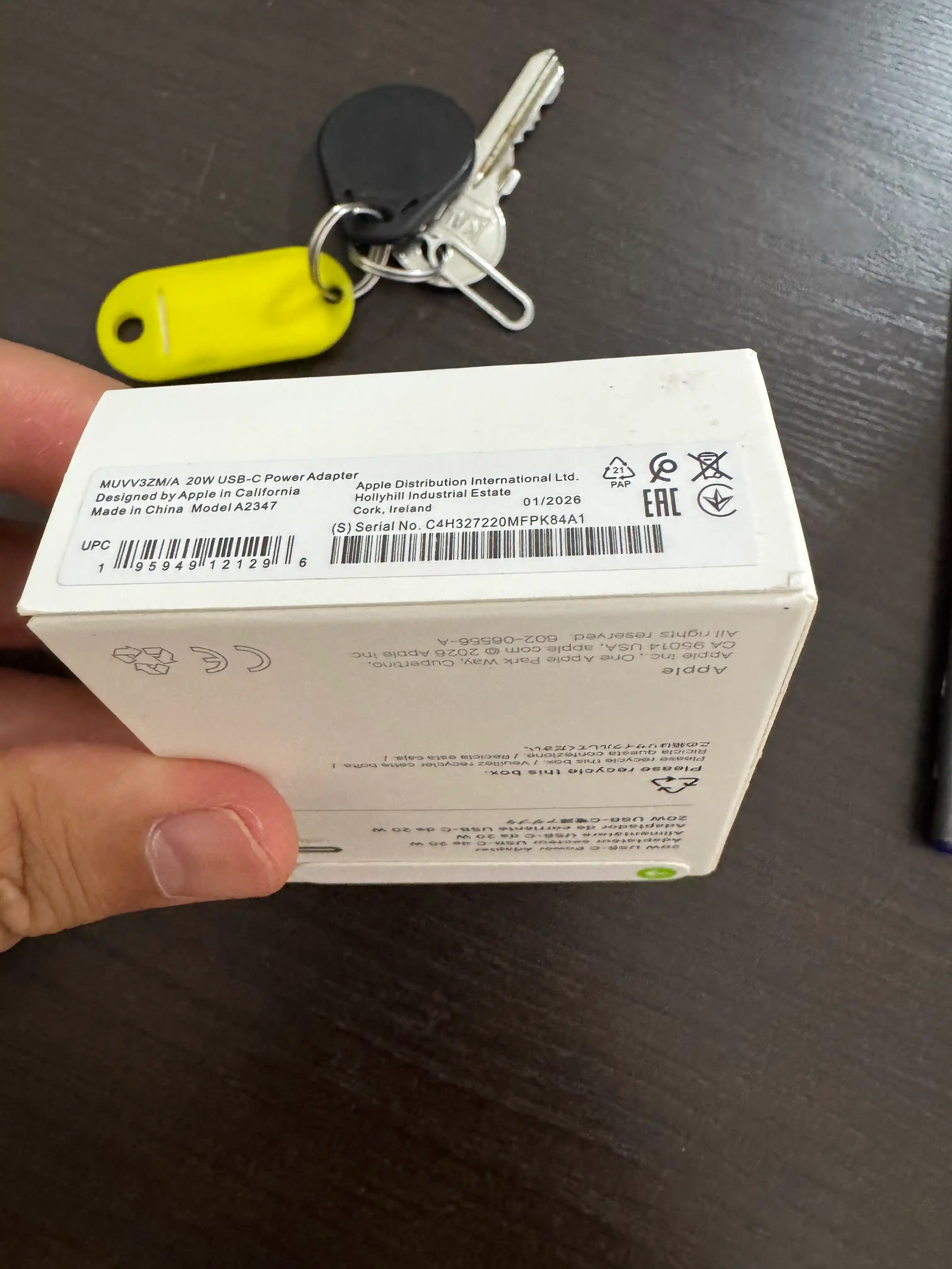 Зарядка для iPhone 20W быстрое зарядное устройство USB-C iPhone 11 ,12,13,14,15,16,17
