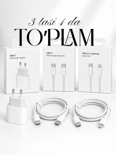Адаптер питания USB-C 20W