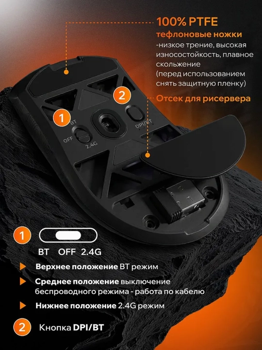 Furycube F1 Phantom, G1, G11 — лёгкие, быстрые и точные игровые мыши
