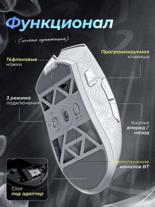 Furycube F1 Phantom, G1, G11 — лёгкие, быстрые и точные игровые мыши