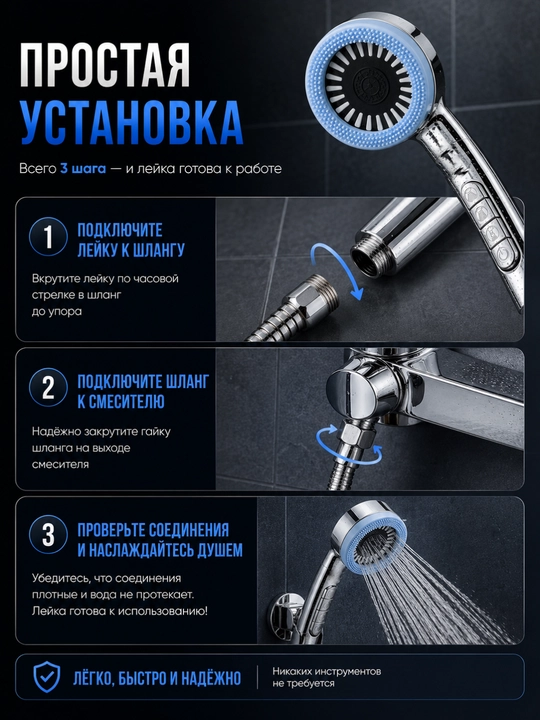 Dush uchun voronka, vannaxona uchun voronka, dush uchun uchlik