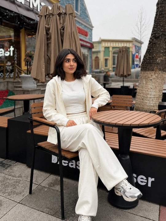 Sport kiyimi, ayollar sport velur kostyumi: yashinli kurtka va shim, standart S-XL