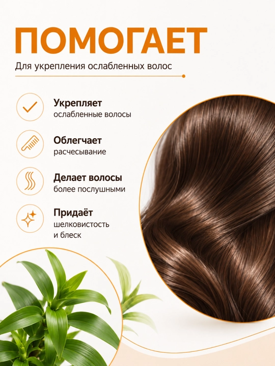 Бальзам-маска Домашний доктор "Яичные желтки и золотой ус", укрепляющая, 500 мл