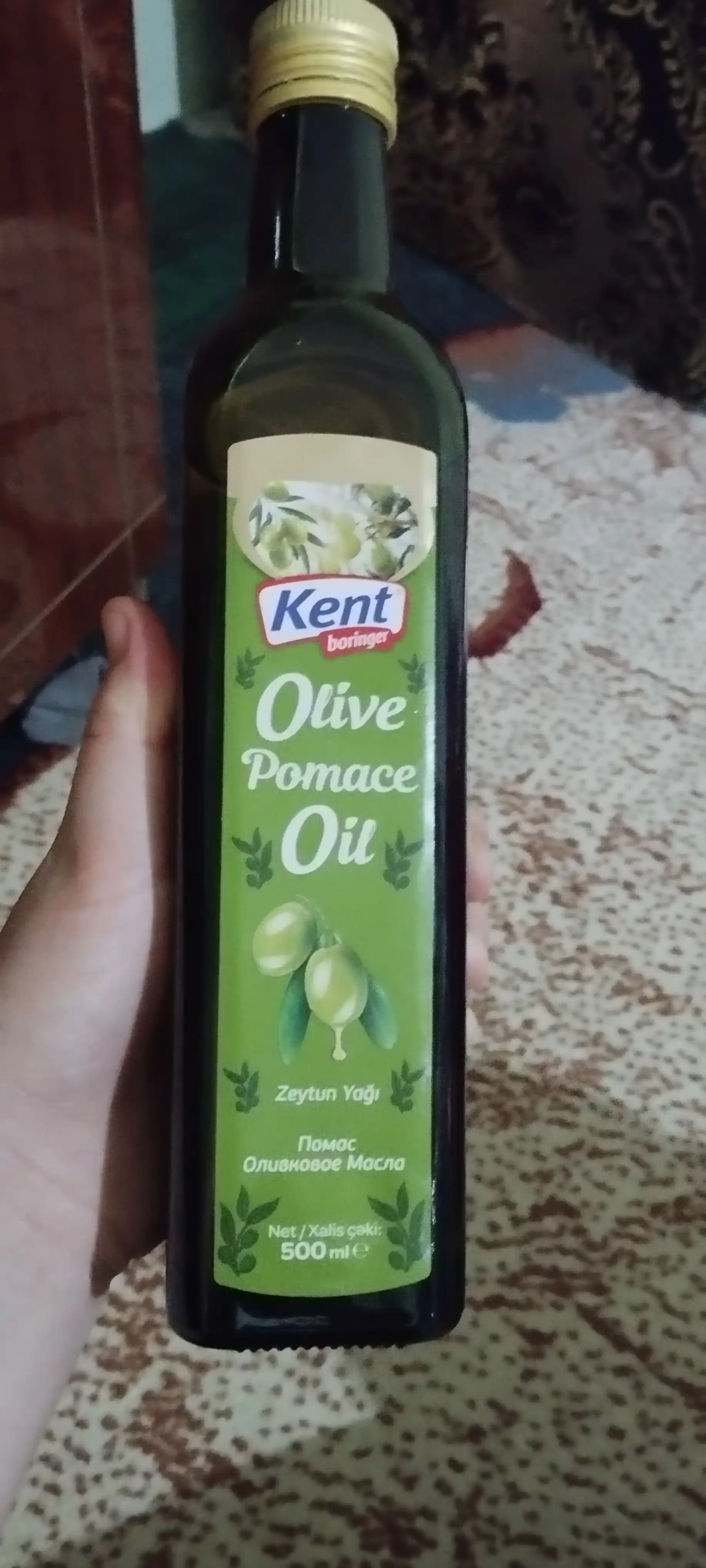 Оливковое масло Kent Pomace, 0,5 л
