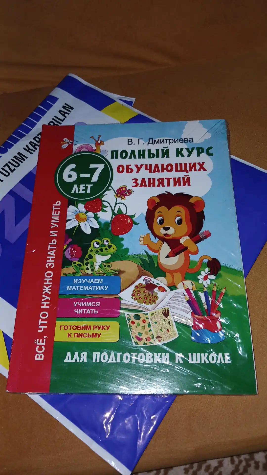 Полный курс обучающих занятий, 6-7 лет, для подготовки к школе.  В.Г. Дмитриева