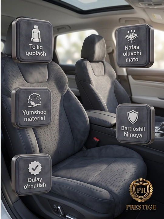 BYD Yuan Up Hybrid o‘rindiq chexoli komplekti, old va orqa, to‘liq qoplama