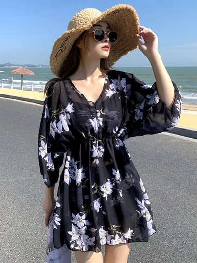 Ayollar cho'milish kiyimi Razmer 40kg-80kg gacha, burkini, 2 qismli