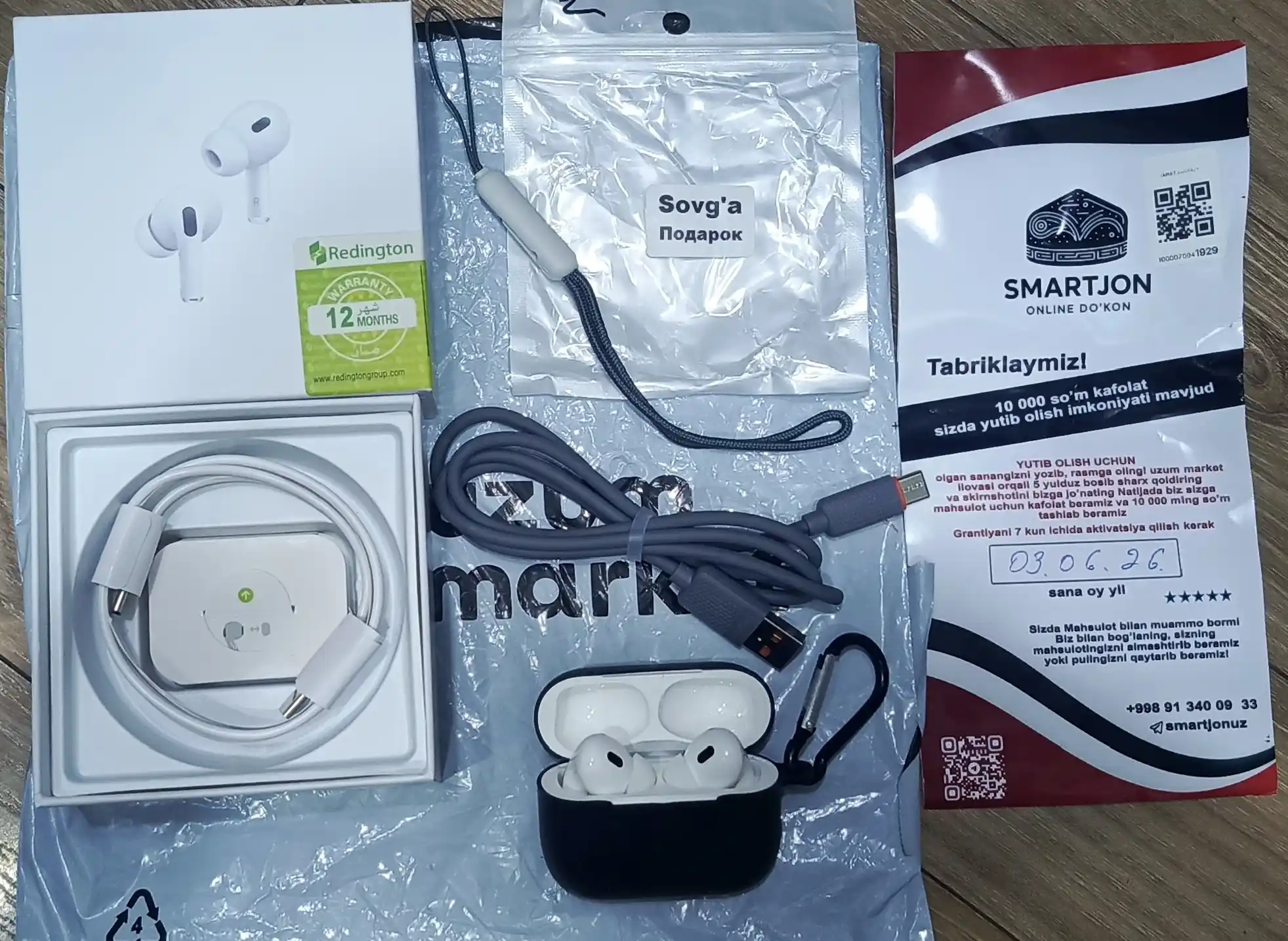Simsiz quloqchinlar, Bluetooth, sensorli, barcha turdagi telefonlar uchun