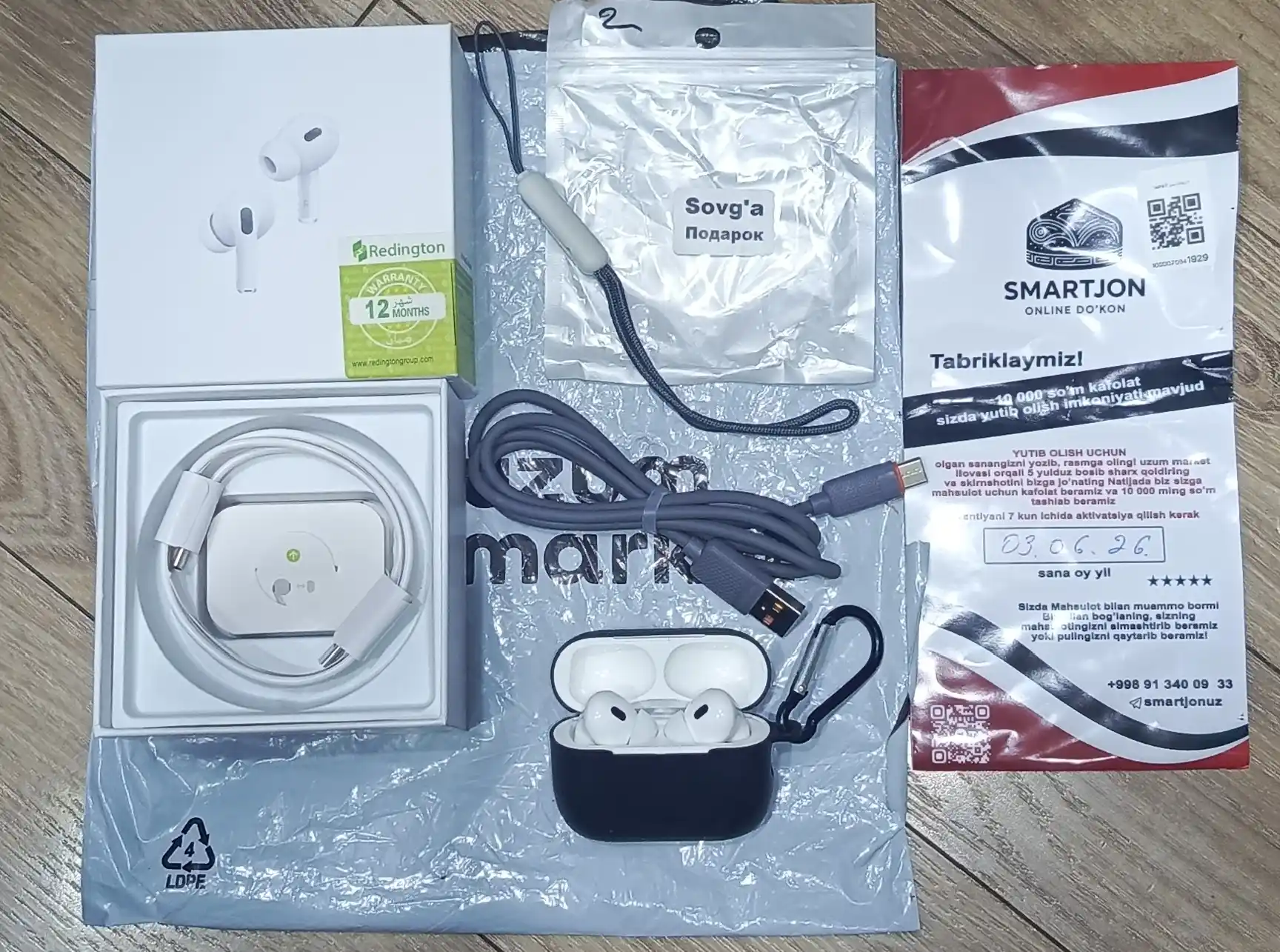 Simsiz quloqchinlar, Bluetooth, sensorli, barcha turdagi telefonlar uchun