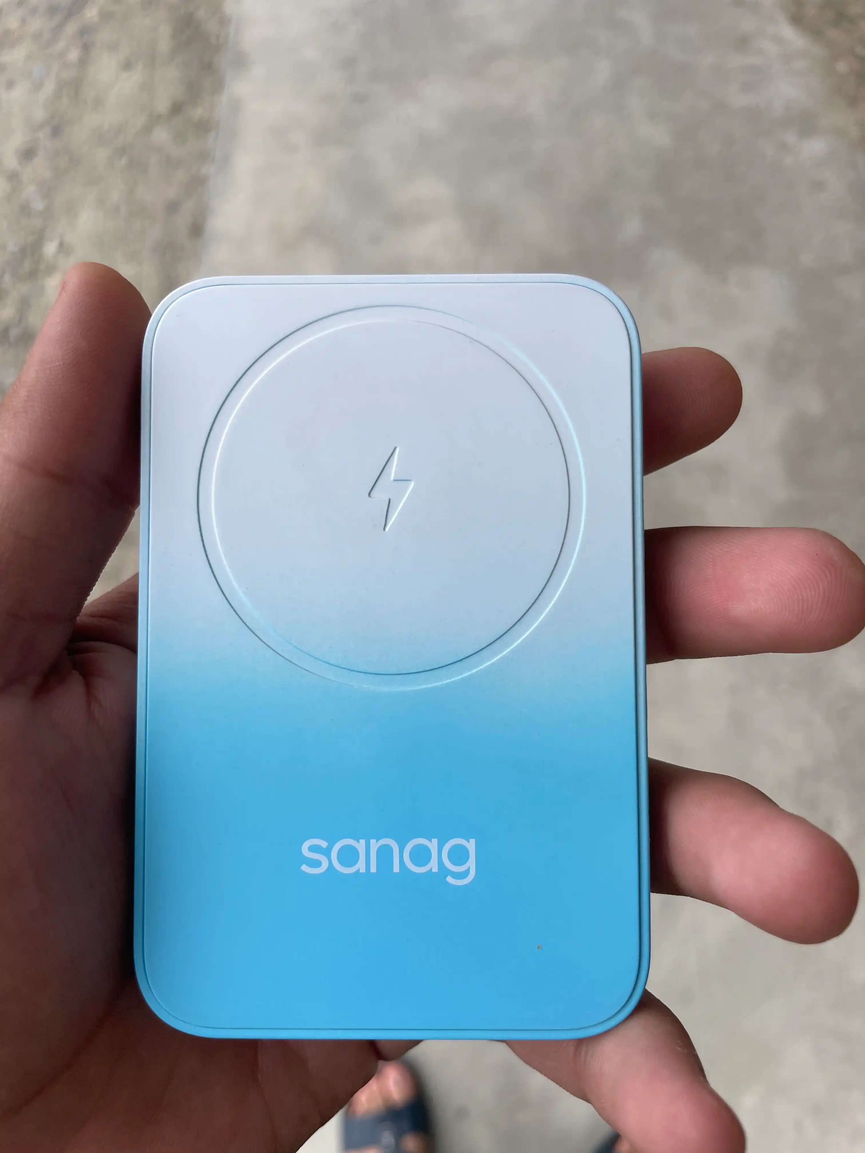 Power Bank Sanag K67 5000mAh, беспроводная зарядка MagSafe 15W, быстрая зарядка PD 20W