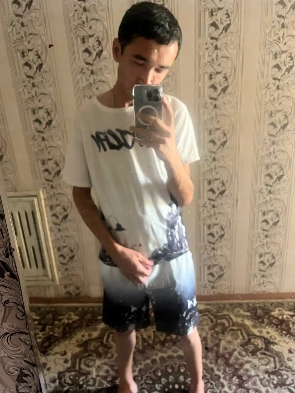 Erkaklar sport kostyumi, futbolkasi va shortigi mashg'ulotlar, yugurish va futbol uchun