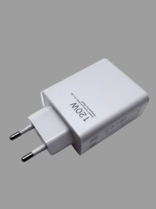 Редми Быстрая зарядка 120W, 67W,  USB Type-C, сетевое зарядное устройство для Android