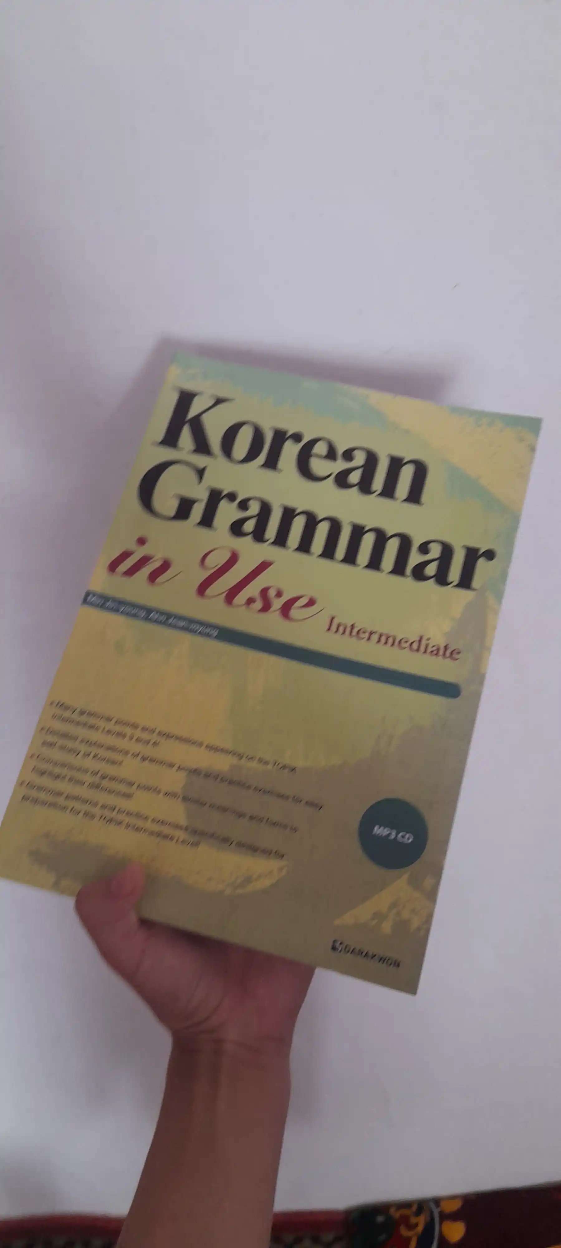 Korean Grammar in Use: Grammatika koreyskogo yazyka beginner, intermediate, koreys tili