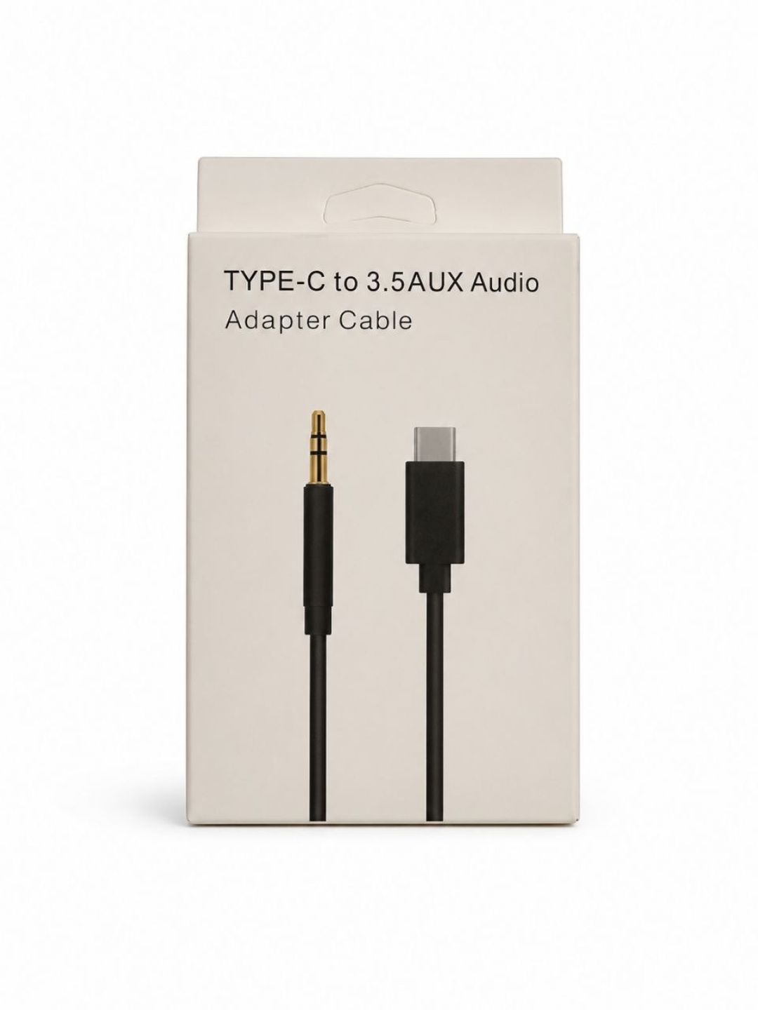 AUX-кабель 3,5 мм: аудиоадаптер для iPhone (Lightning) и Android (Type-C), 1 м