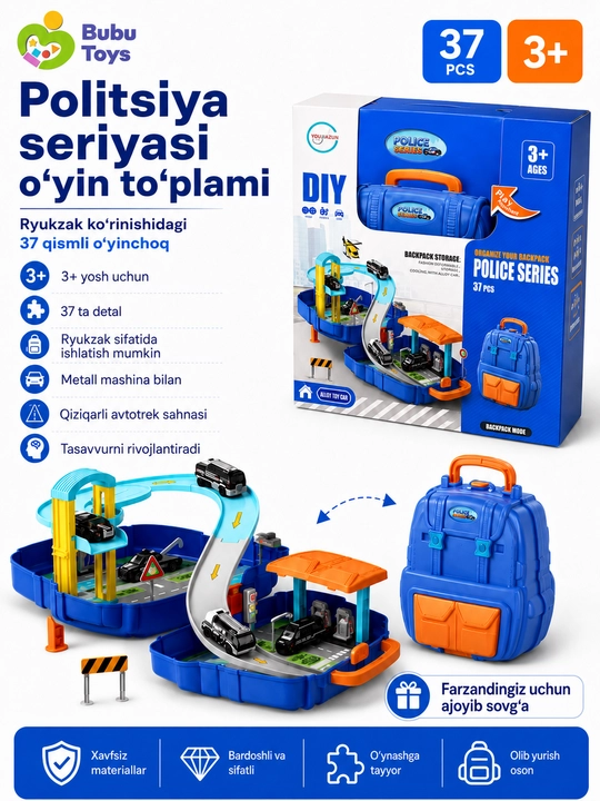 Politsiya seriyasi o‘yin to‘plami - 