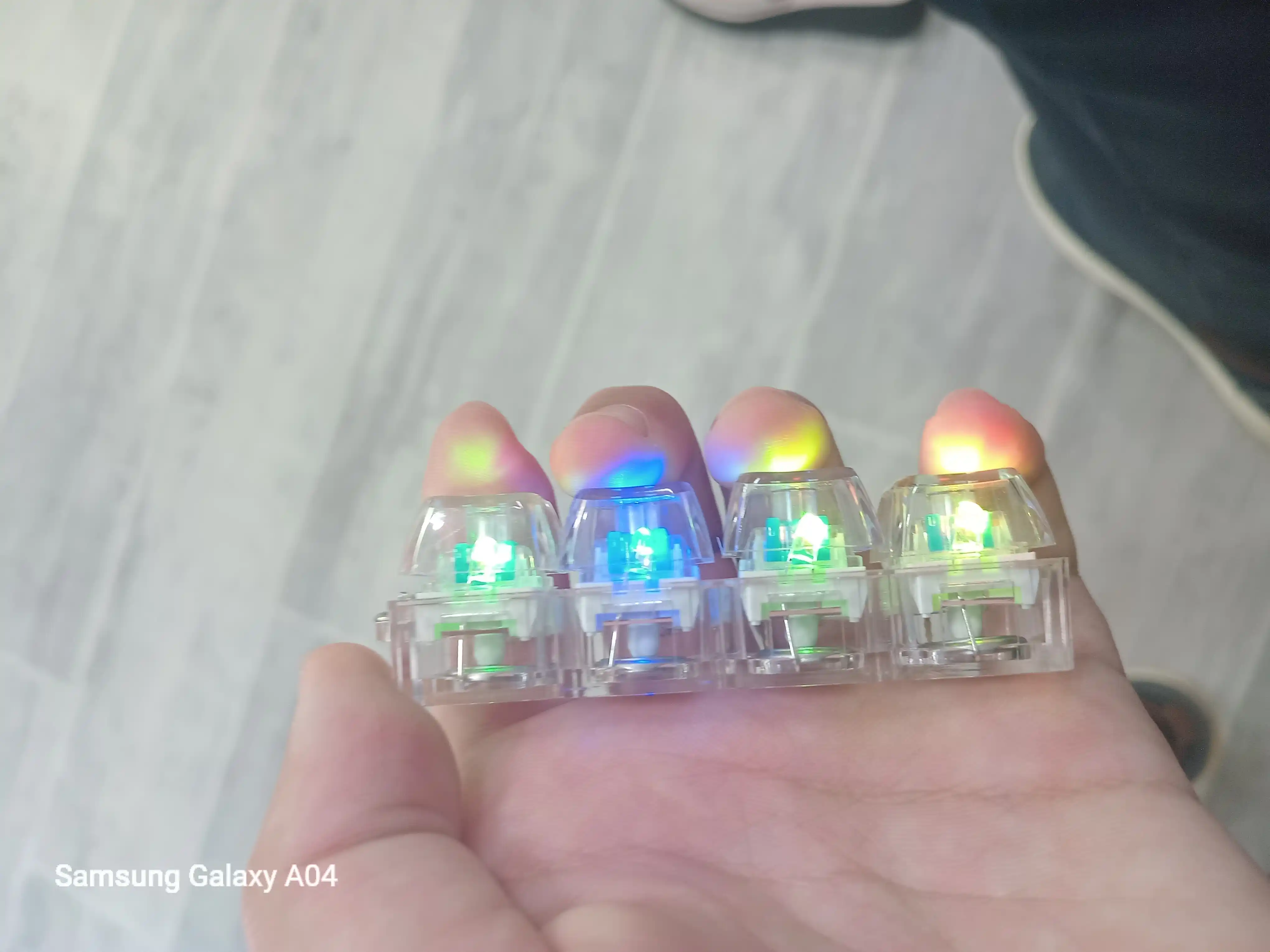 Анти стресс с LED-подсветкой