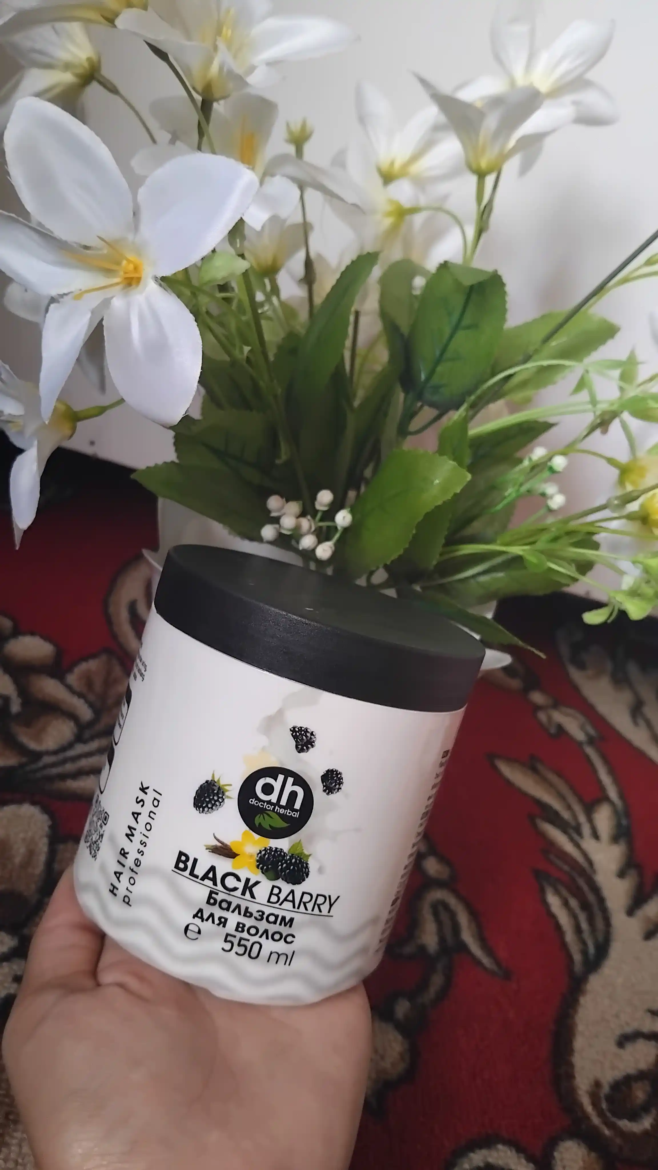 Бальзам для волос, Doctor Herbal, 550 мл, гель для волос, бальзам