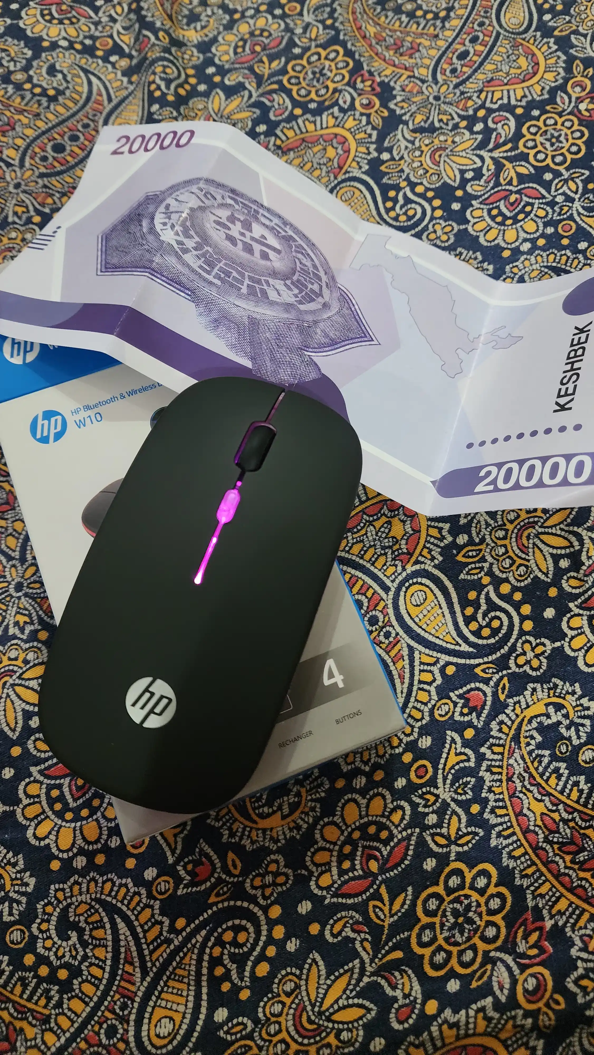 Universal simsiz sichqoncha: kompyuter, telefon va planshet uchun