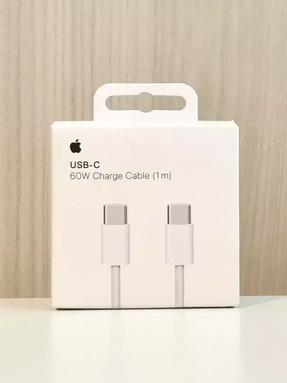 Кабель быстрой зарядки, USB Type-C, 60 Вт, прочный, 1 м