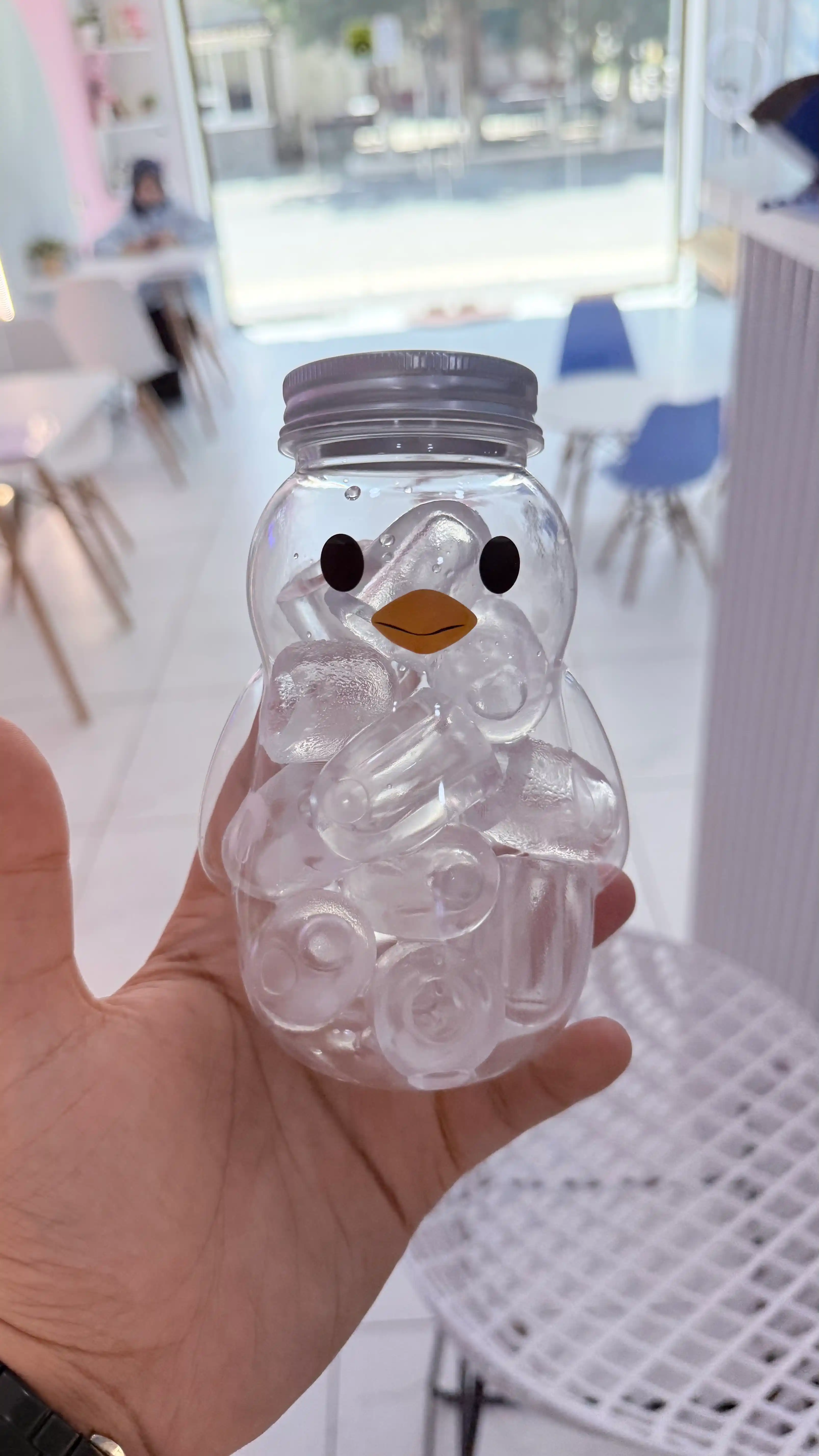 Пластиковый стакан с крышкой для бабл ти FORRIS HOME 500/700 мл, bubble tea, смузи