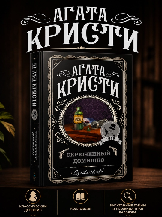 Скрюченный домишко   Агата Кристи - 