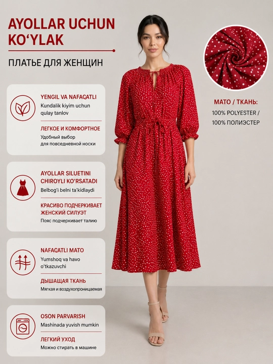 Повседневное платье для женщин, элегантное и легкое женское платье