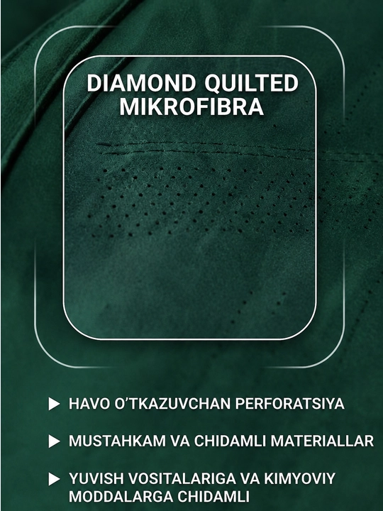X LINE Universal avtomobil cheholi Alcantara materialdan –o‘rindiq g‘ilofi
